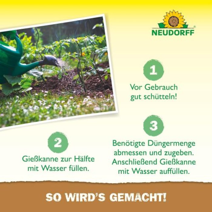 Neudorff Azet UniversalDünger – 100% Bio Dünger für alle Pflanzen, 1 Liter 1423