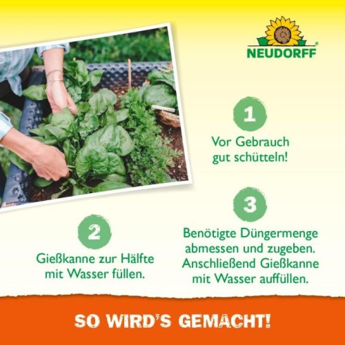 Neudorff BioTrissol Hochbeet-Dünger, für eine aromatische Ernte aus dem Hochbeet, 1L 2023 1359