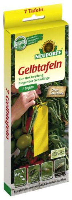 Neudorff Gelbtafeln (kleinformatig) 7,50 x 20 cm 322