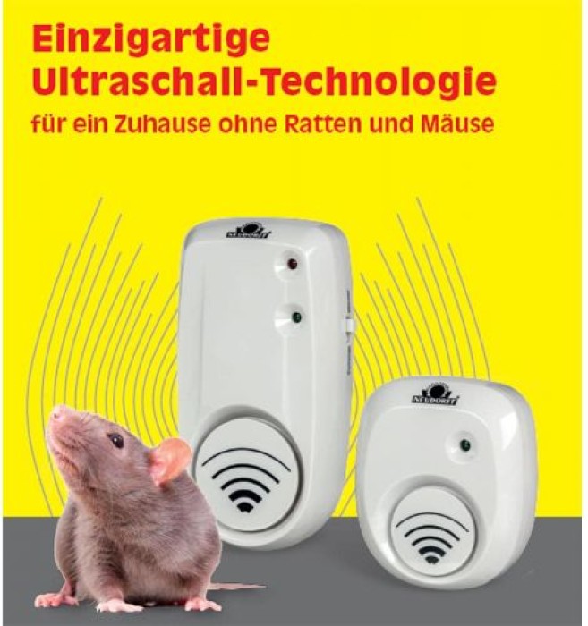 Neudorff Sugan Ratten- und MäuseStopp, elektromagnetischer Schutz bis ca. 50m2 03037