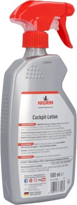NIGRIN Performance Cockpit Lotion, seidenmatt, 500ml, 73926