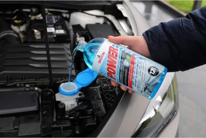 NIGRIN POWER Scheiben-Frostschutz Konzentrat, blau, 1 Liter, 21027