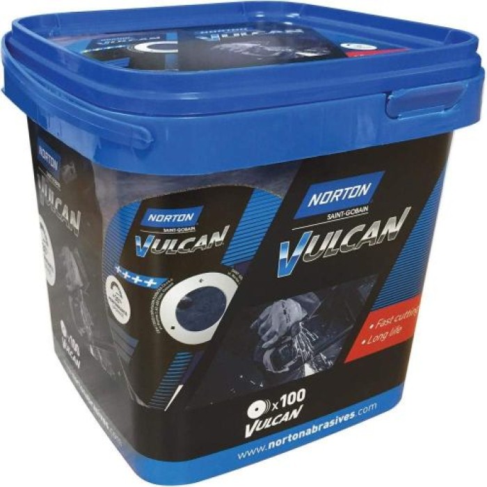 Norton Trennscheibe Vulcan Stahl/Inox, 125mm, 100 Stk., 66252828188
