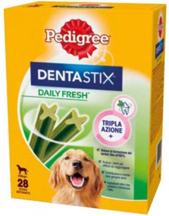 Hagebau Nadlinger Pedigree DentaStix frisch für große Hunde 28 Pack