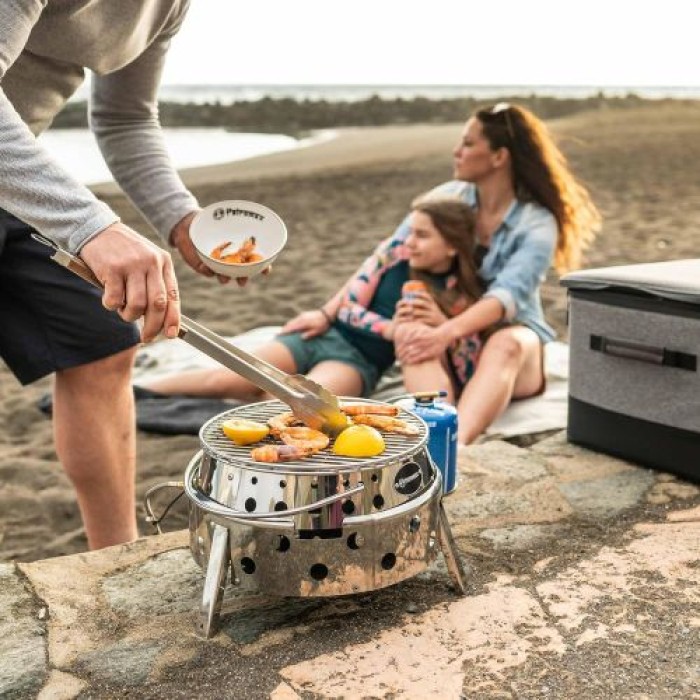Petromax Atago Gasgrill - Tischgrill für den Einsatz beim Camping, im Garten oder Balkon, atago-gg28