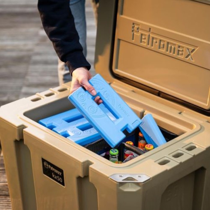 Petromax Kühlakku, 140 mm, wiederverwendbar und langlebig, ideal für Camping oder Picknick, PXCOOLAKKUB140