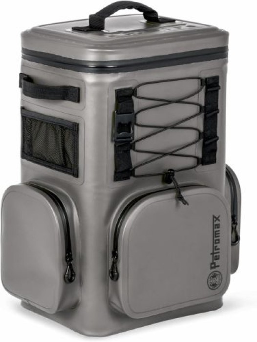 Petromax Kühlrucksack 17 Liter, 6 Tage Passive Kühlung ohne Strom, grau, kx-bkpk17-grau