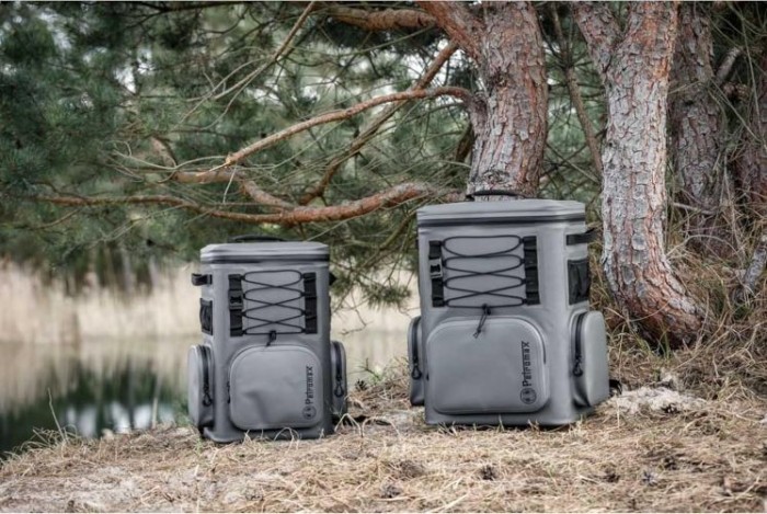 Petromax Kühlrucksack 17 Liter, 6 Tage Passive Kühlung ohne Strom, grau, kx-bkpk17-grau