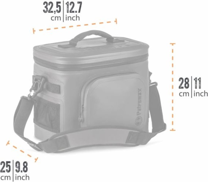 Petromax Kühltasche für tagelang eisgekühlten Proviant, 8 Liter,  kx-bag8-sand