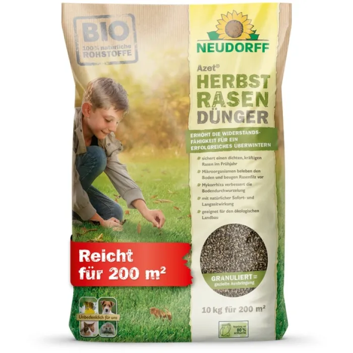 Neudorff Azet HerbstRasenDünger, 10kg, 01212
