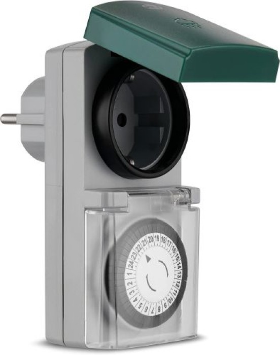 REV Zeitschaltuhr, für innen und außen, mechanisch 0025700409