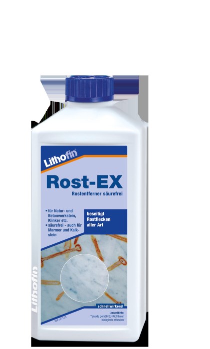 Lithofin Rost-EX, Rostentferner - säurefrei, 500 ml, 038-21