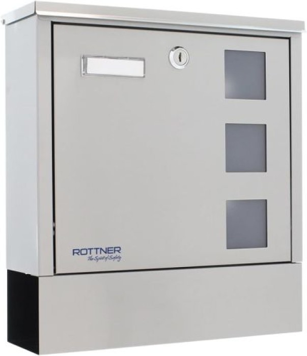 Rottner Briefkasten Lago Inox, T06331