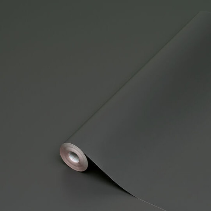 d-c-fix Klebefolie Uni seidenmatt Anthrazit, 67,5 cm x 2 m, selbstklebende Deko-Folie für Möbel, F3468150
