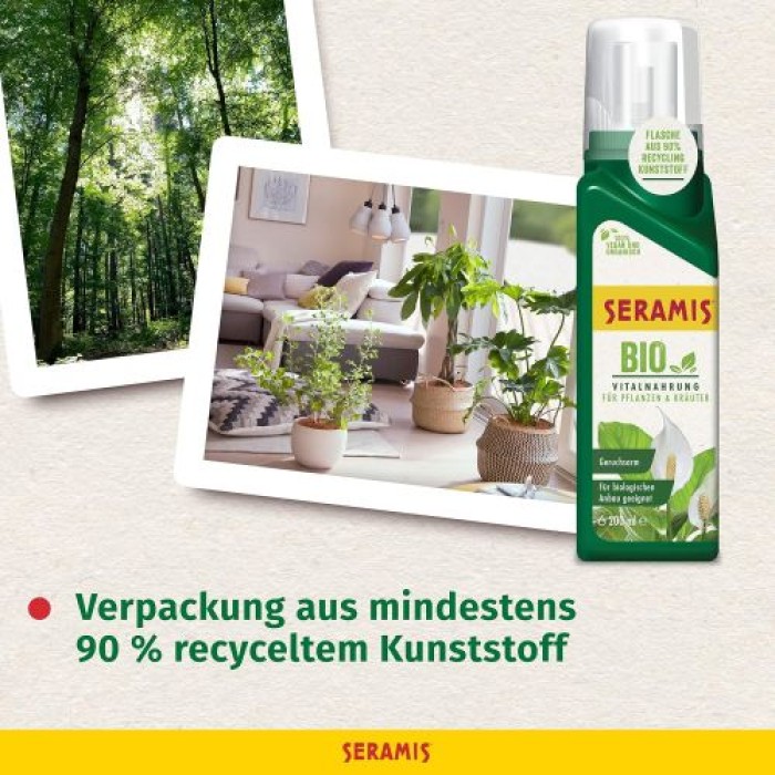 Seramis Bio-Vitalnahrung für Pflanzen und Kräuter, 200 ml, 734961