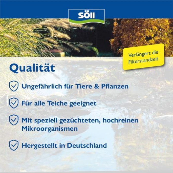 Söll FilterstarterBakterien, 500 g für 75.000 Liter, 81441