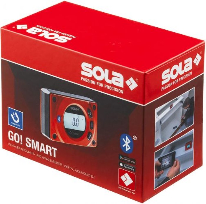 SOLA - GO! smart - Winkelmesser digital mit Bluetooth 1483001