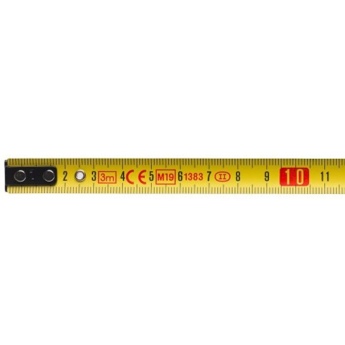 SOLA Bandmaß - POPULAR - 3m / 13mm, mit Gürtelclip, 50024201