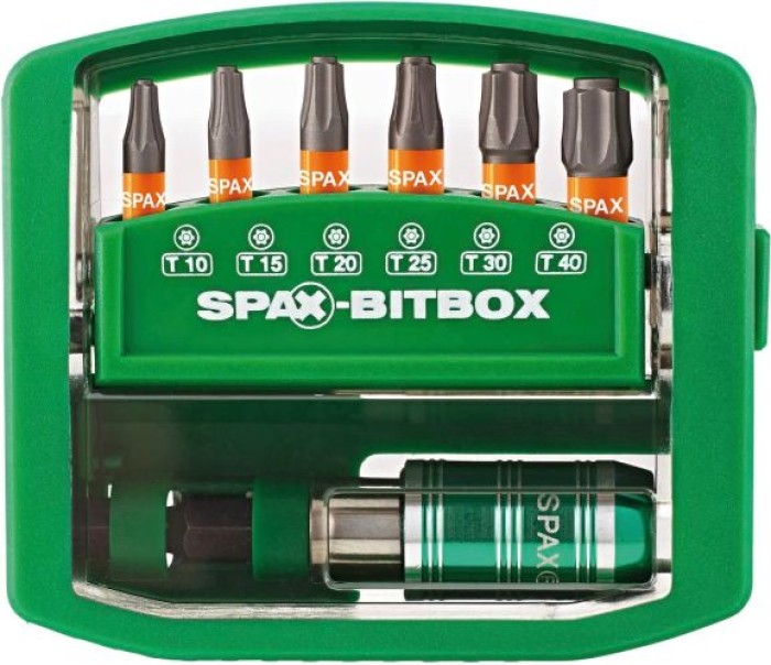 SPAX BitBox T-STAR plus, Schnellwechsel-Bithalter, 6 Bits, 4000007899019