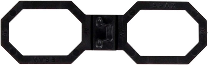 SPAX Terrassen-Abstandshalter Air 6,5 mm, 100 Stück, 4009422565009