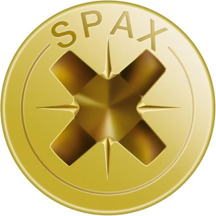 SPAX Universalschraube YELLOX, 4.5 x 60 mm, 50 Stück, 4081020450607