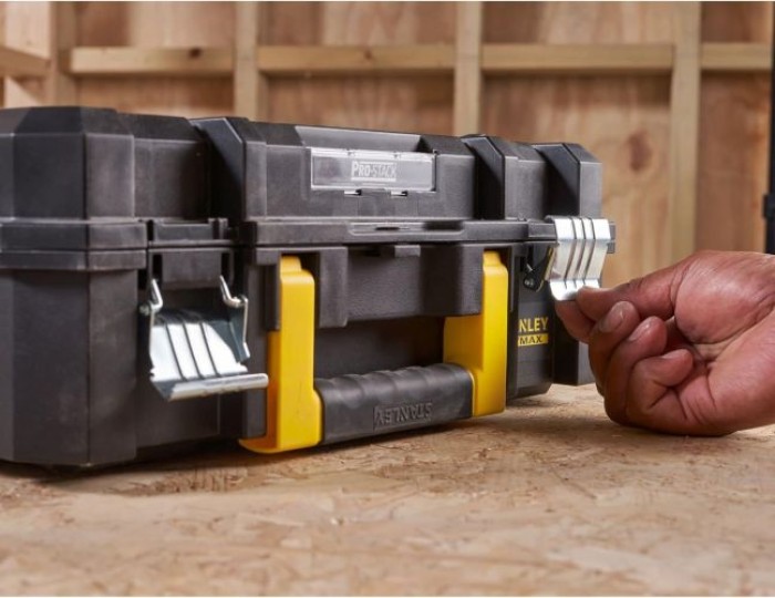 STANLEY FatMax PRO-STACK™, Großer Werkzeugkoffer mit Schaumstoffeinlage und Organizer, FMST1-71966