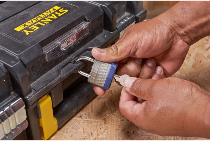 STANLEY FatMax PRO-STACK™, Großer Werkzeugkoffer mit Schaumstoffeinlage und Organizer, FMST1-71966
