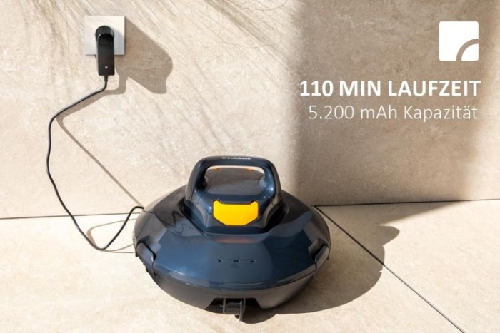 Steinbach Poolrunner ONE RXB 150, Kabelloser Bodensauger für Pools mit bis zu 15 m², 061503Y