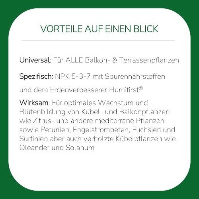 Substral Balkonpflanzen Nahrung Premium Flüssigdünger, 2 L, 22020