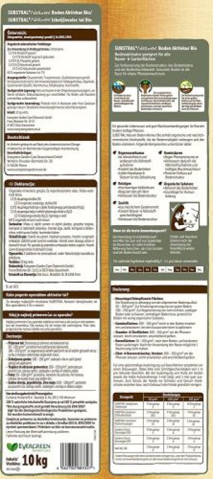 Substral Bio Bodenaktivkur, natürlicher Bodenaktivator und -verbesserer für Garten- und Rasen, 10kg, 8746