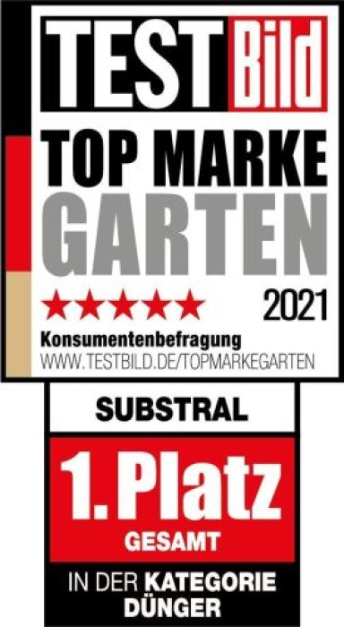 Substral Naturen Bio Rasendünger, organischer Volldünger, 3 Monate Langzeitwirkung, bis 500 m², 20 kg 8860