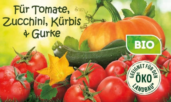 Substral Naturen Bio Tomatendünger, auch für Kürbis, Zucchini und Gurke, 1,7 kg, 82680