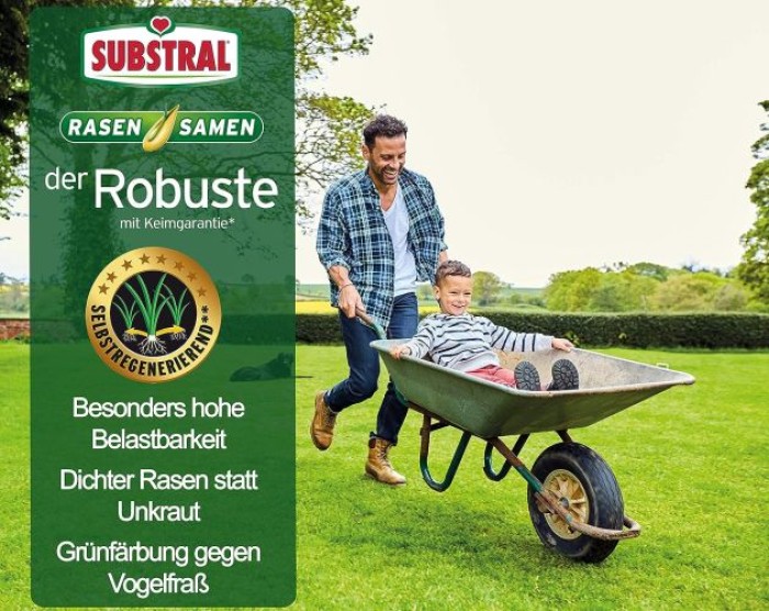 Substral Rasensamen Der Robuste, 2 kg für 100 m², 86121