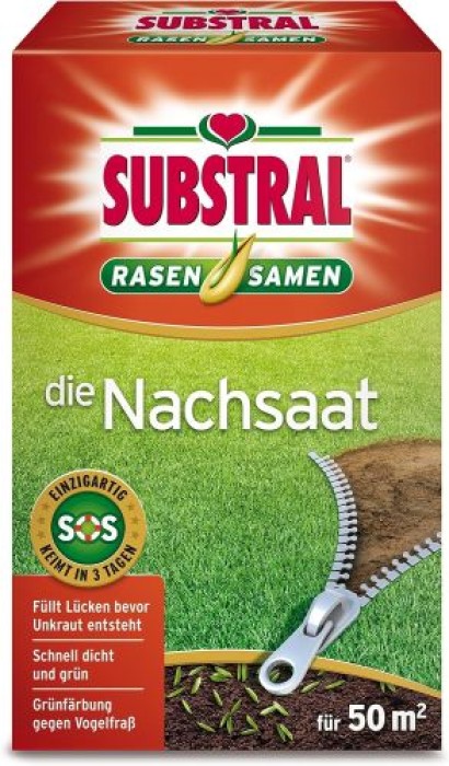 Substral Rasensamen Die Nachsaat, 1 kg für 50 m², 86291