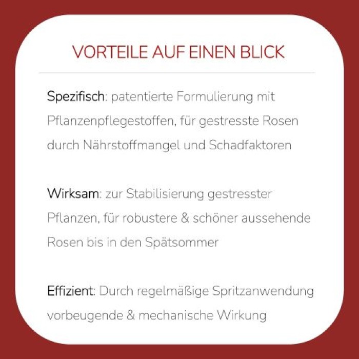 SUBSTRAL ROSEN-VITAL Spritzmittel, Spray zur Sofort-Hilfe bei bereits gestressten Pflanzen, 800ml, 66830