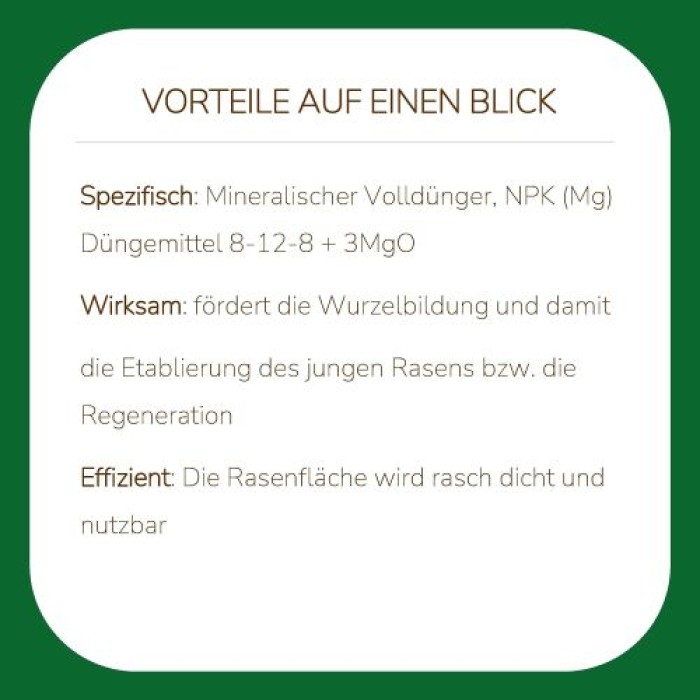 Substral Start Rasendünger für Neuanlagen & Regeneration, 4kg, 82310
