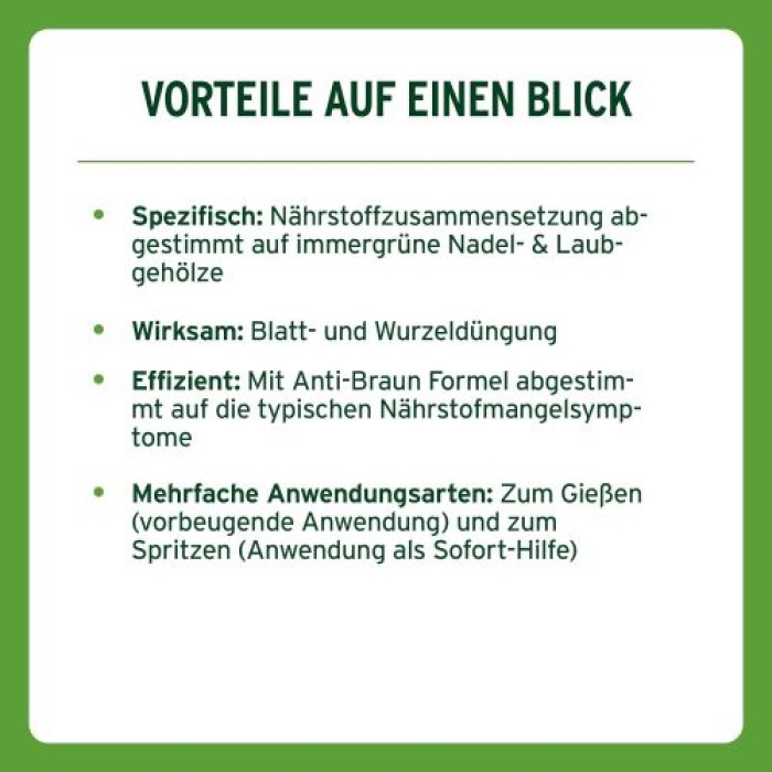 Substral Thuja-Vital, Spezial-Dünger zum Spritzen und Gießen für Thujen, Zypressen, Buchs, Kirschlorbeer, 500 ml, 66600