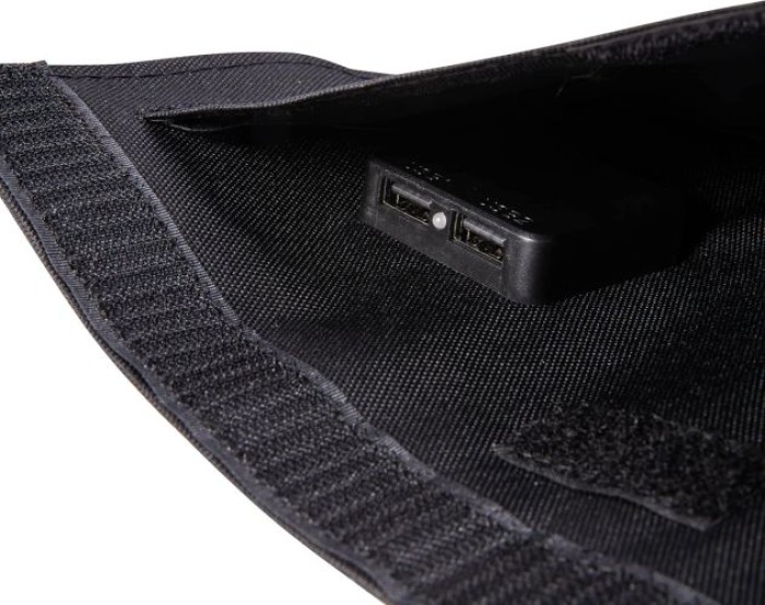 Technaxx 21W Solar Ladetasche mit USB Anschluss für das Handy, Powerbank und mehr, TX-207 5016