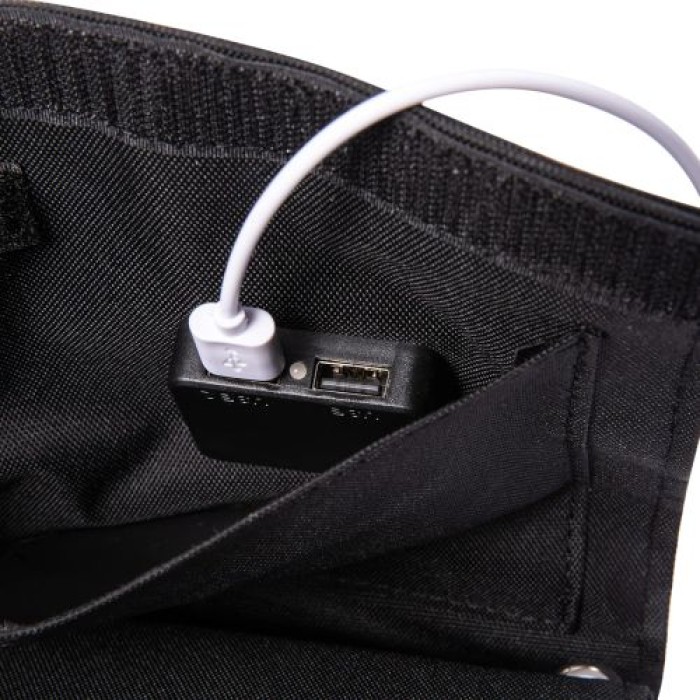 Technaxx 21W Solar Ladetasche mit USB Anschluss für das Handy, Powerbank und mehr, TX-207 5016