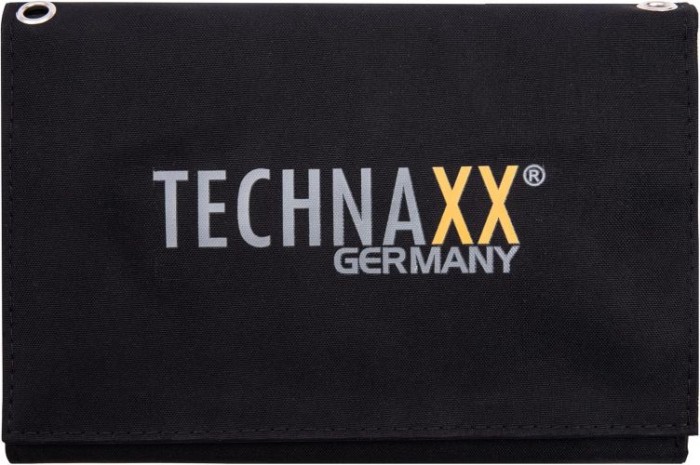 Technaxx 21W Solar Ladetasche mit USB Anschluss für das Handy, Powerbank und mehr, TX-207 5016