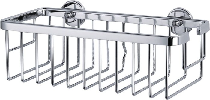Tesa ALUXX Duschkorb, Aluminium, inkl. Klebelösung, 40201-00000-00
