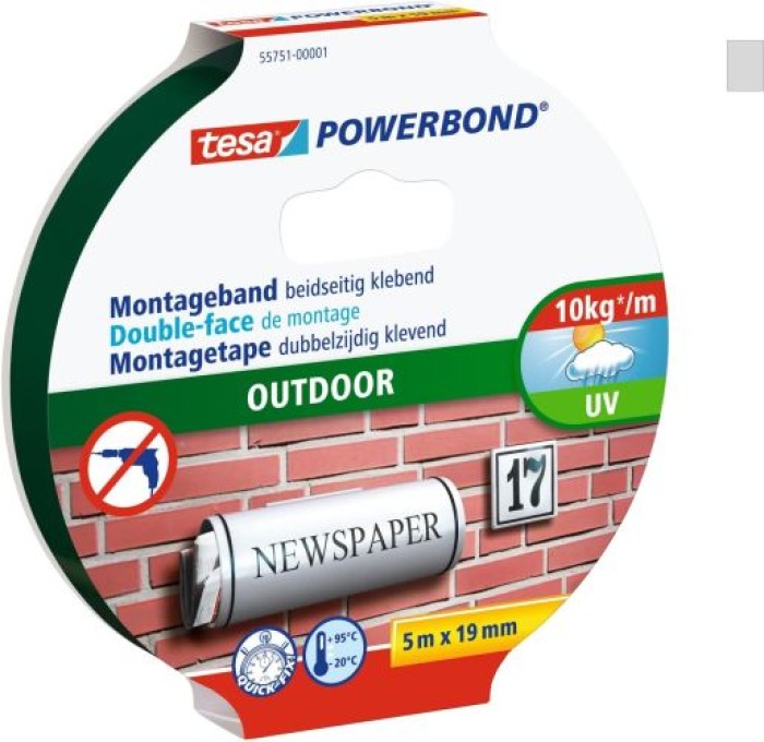 tesa Powerbond Outdoor, 5 m x 19 mm, 55751-00001-03