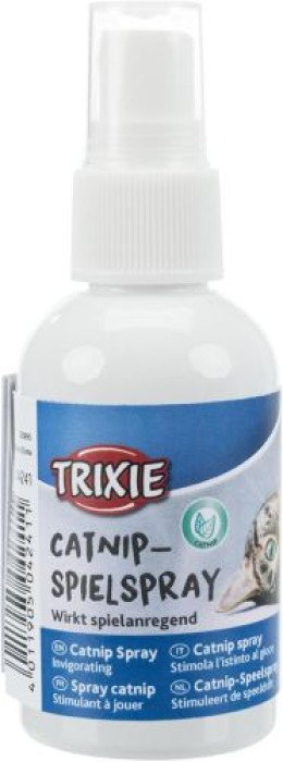 TRIXIE Catnip-Spielspray, Spielspaß mit Katzenminze, 50 ml, 4241