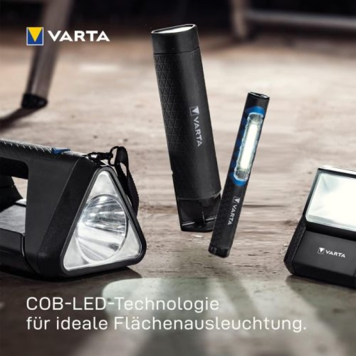 VARTA Baustrahler Work Flex® Area Light, inkl. 3x AA Batterien, 17648101421