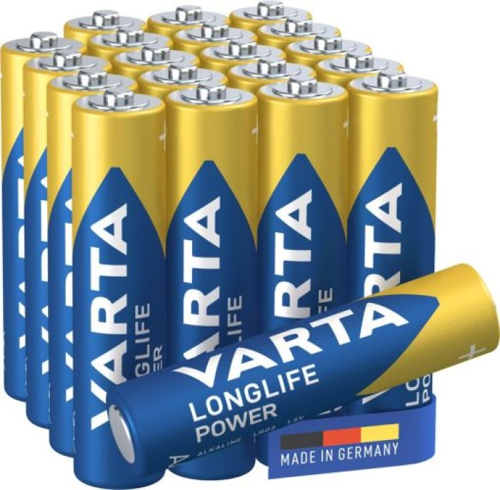 VARTA Longlife Power AAA Micro Batterien, 20 Stück, 4903121420