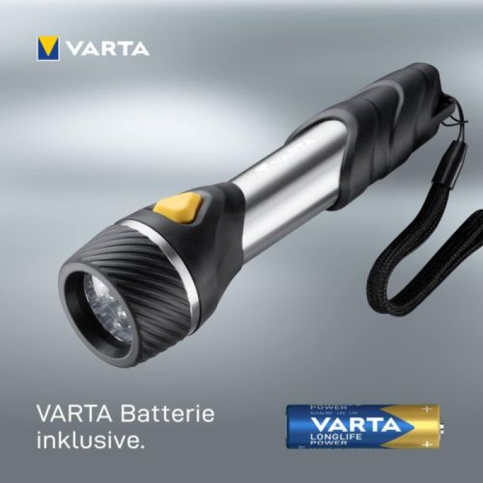 VARTA Taschenlampe Day Light Multi LED F10,  inkl. 1x AA Batterien, 16631101421