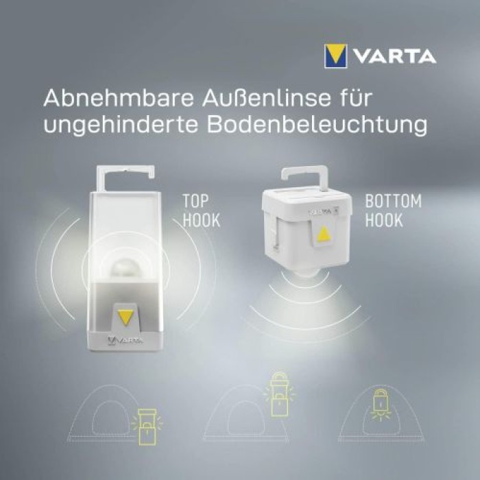 VARTA VARTA Outdoor Leuchte L10 weiß, 16666101111