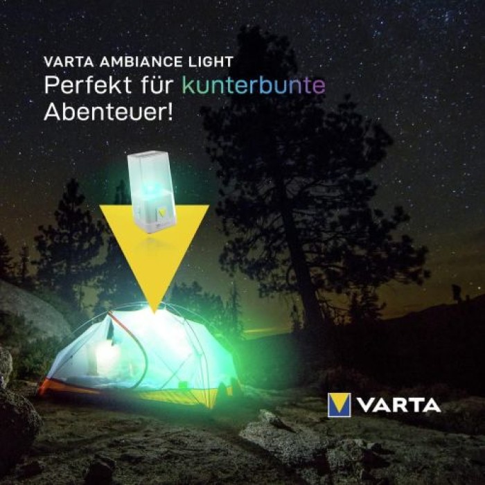 VARTA VARTA Outdoor Leuchte L10 weiß, 16666101111
