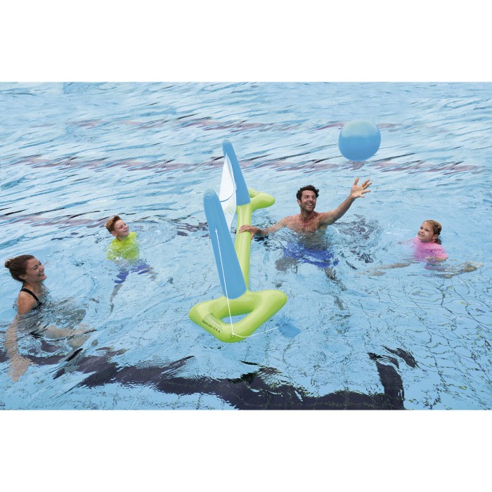 Happy People Volleyball Set, aufblasbar, 77581