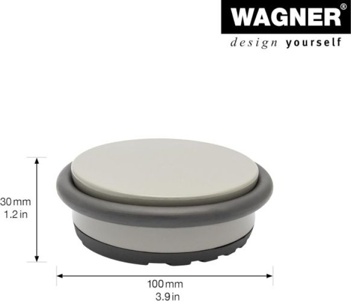 WAGNER Bodentürstopper BIG DISK COLOR EH 5167, DM 98 mm, 15516701